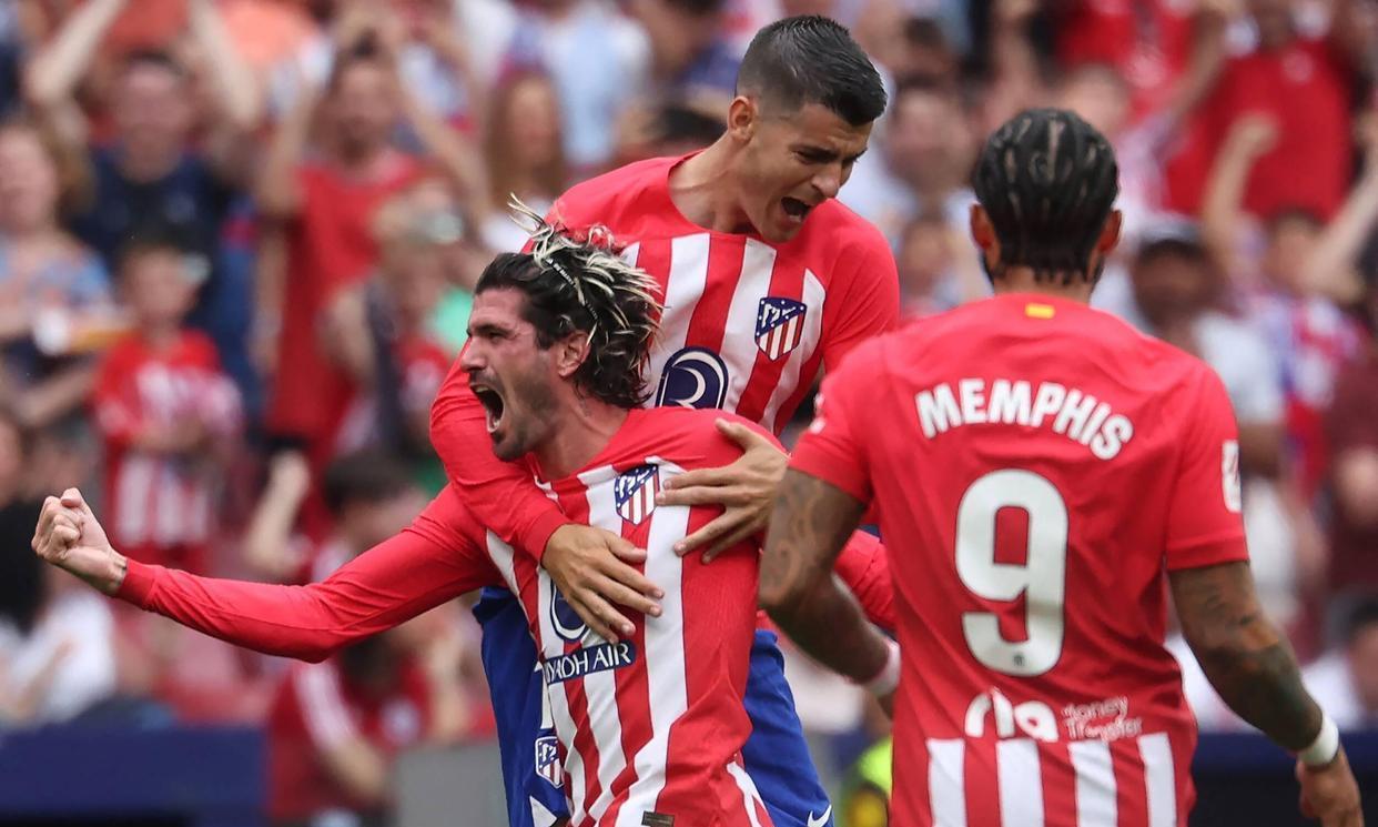 包含马竞战术调整，球队表现高效稳健的词条